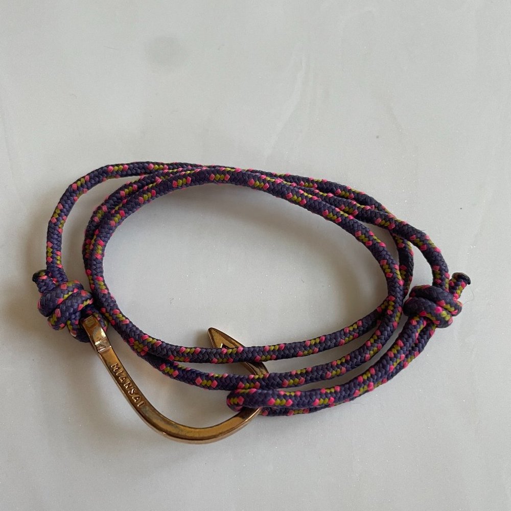 Miansai Hook Rope Bracelet - Sold out color purple!